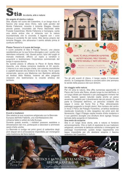Stia - guida turistica
