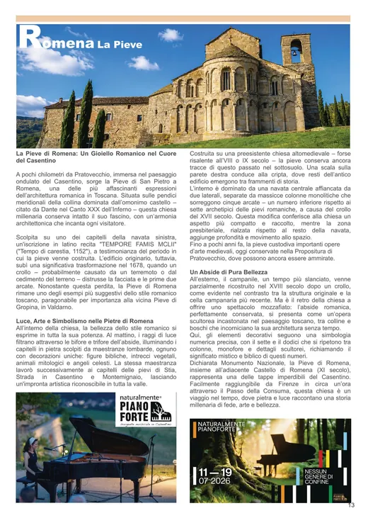 Pieve e Castello di Romena - guida turistica