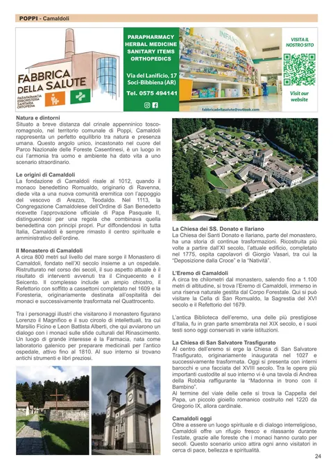 Camaldoli - guida turistica