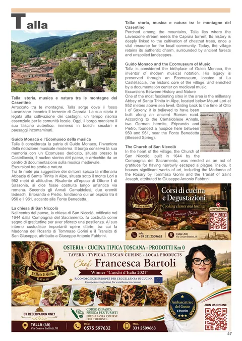 Talla - guida turistica